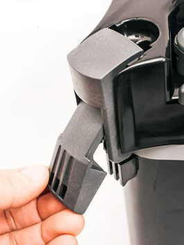 Detail photo for Sicce WHALE 120 Canister Filter Black (140 GPH)