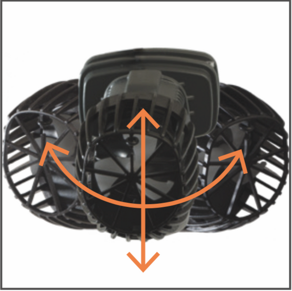 Detail photo for Sicce XStream SDC Powerhead (270 - 2250 GPH)