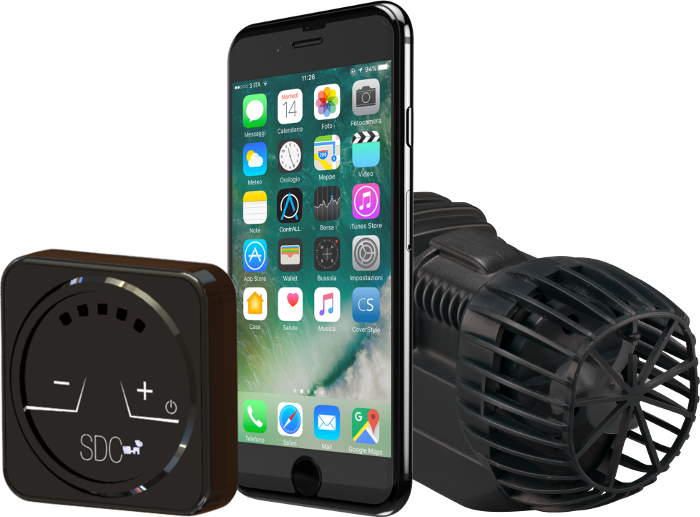 Detail photo for Sicce XStream SDC Powerhead (270 - 2250 GPH)