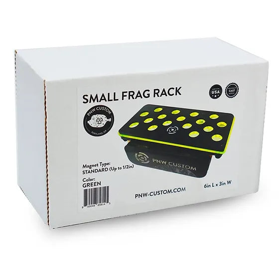 PNW Frag Rack - 17 Plugs Small for 0.50" Glass