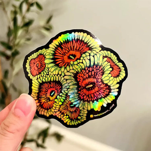 Grand Master Krakatoa Zoanthid Sticker