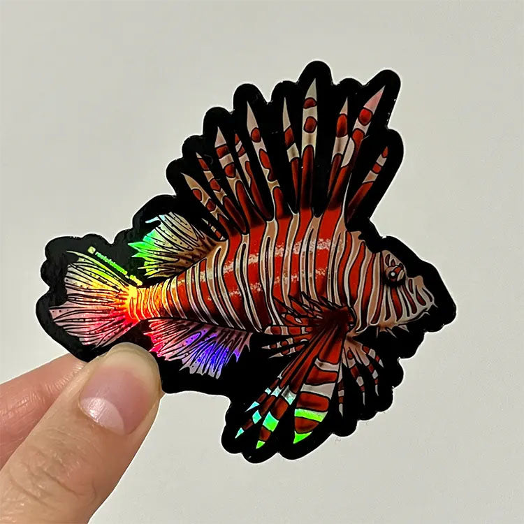 Lion Fish Holographic