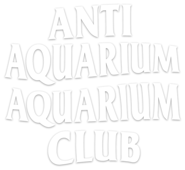 Anti Aquarium Aquarium Club Transfer Sticker