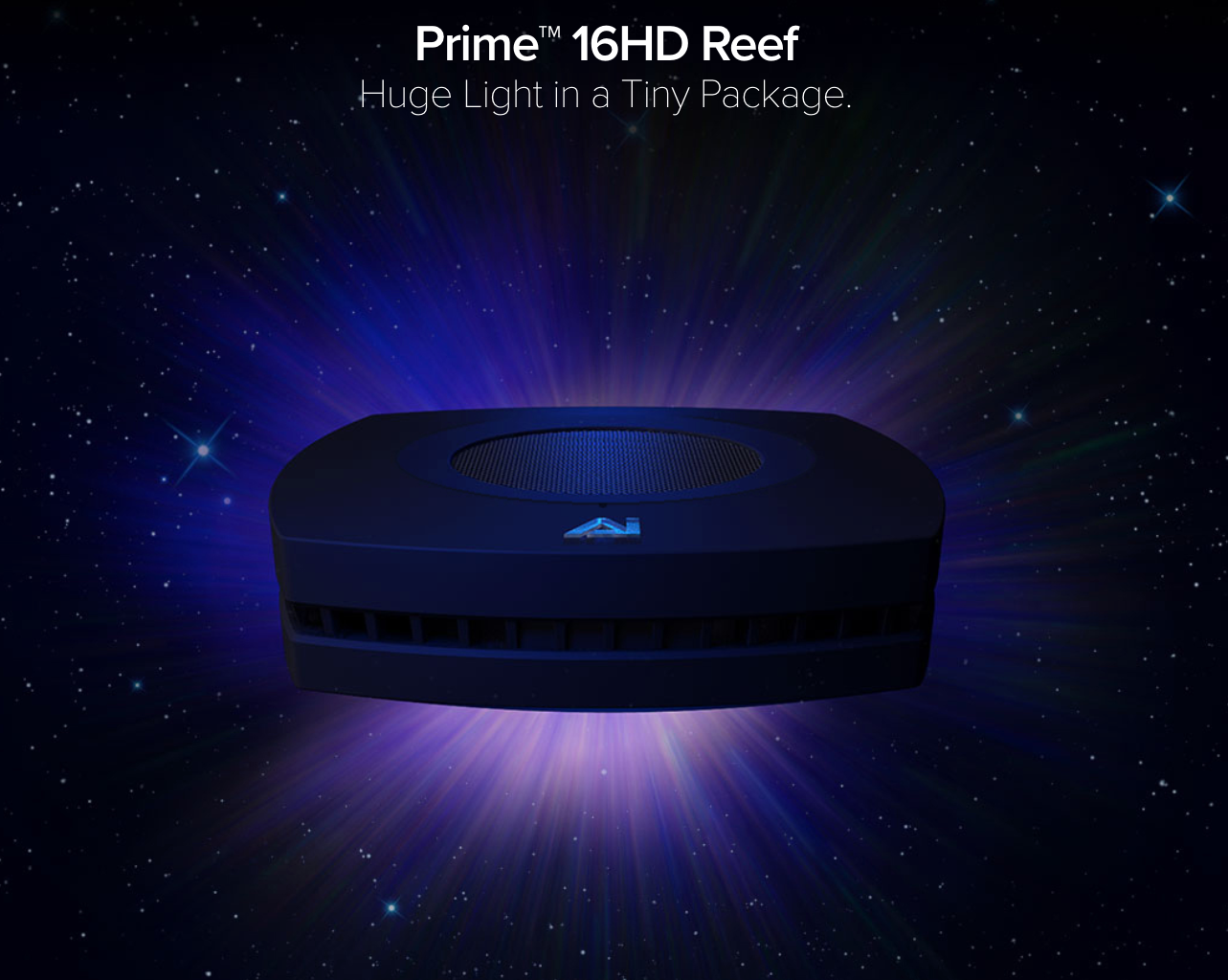 Detail photo for Aqua Illumination AI Prime 16 HD Smart Reef LED Light - Black Body