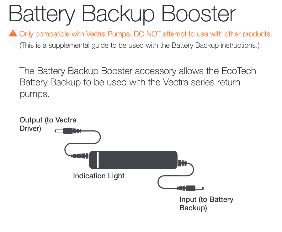 EcoTech Marine Vectra Battery Backup Booster