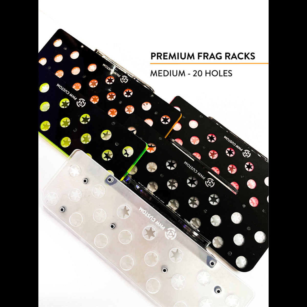 Micro Reef Premium Frag Rack - Medium - 20 Holes